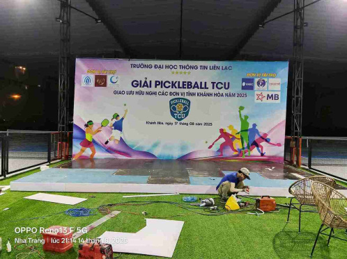 khai truong san Pickleball Nha Trang