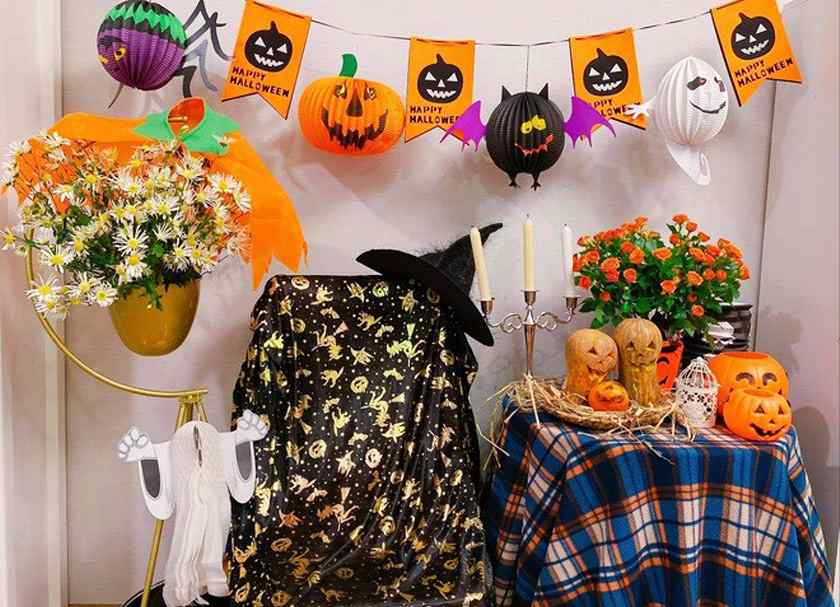 dich vu trang tri halloween