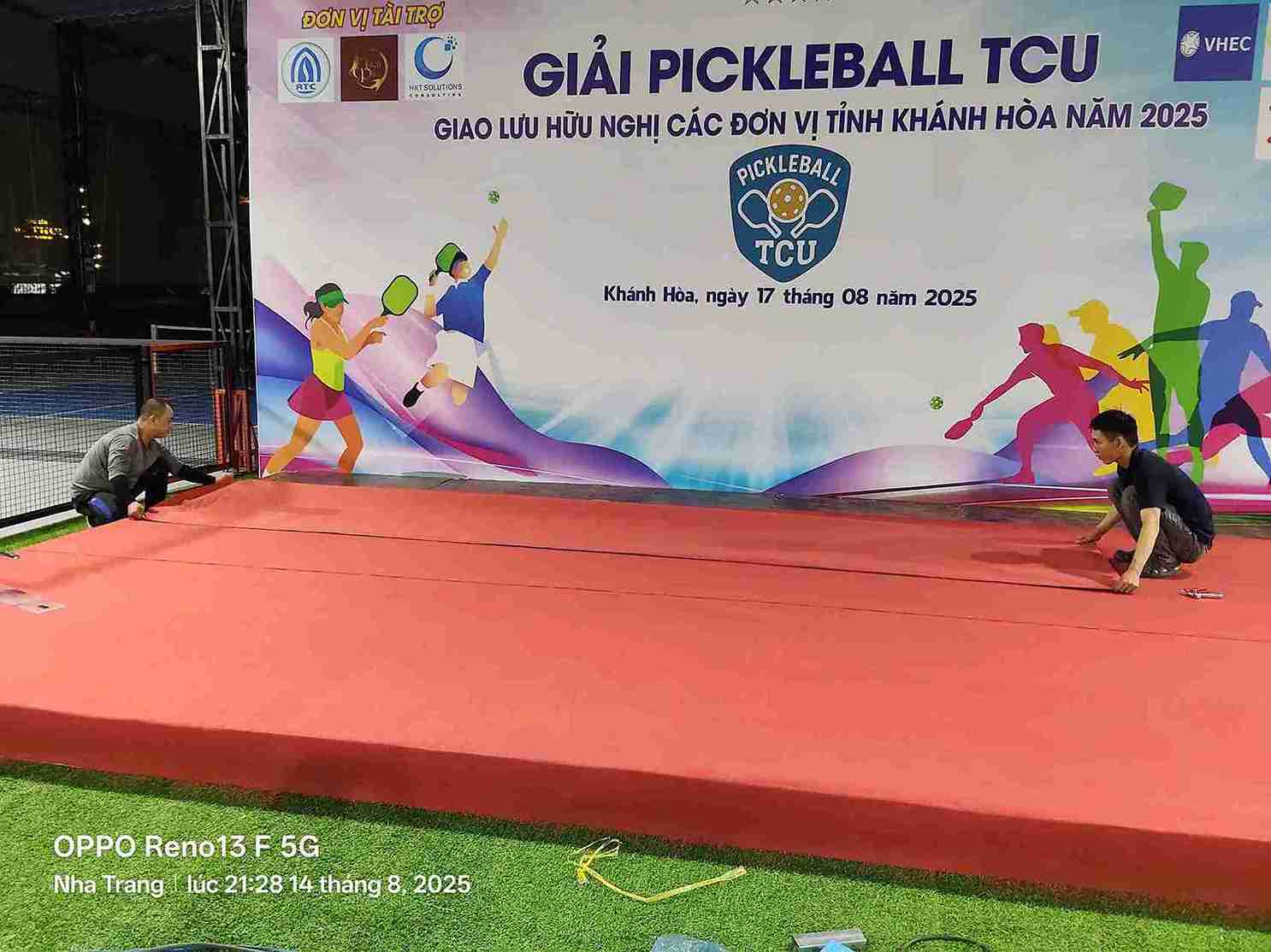 khai truong san Pickleball Nha Trang